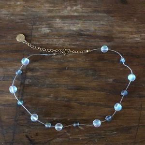 Holographic Beaded choker